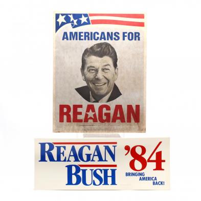 group-of-north-carolina-ronald-reagan-campaign-materials