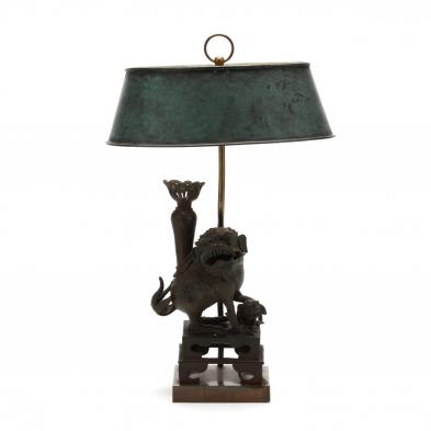a-chinese-bronze-foo-dog-table-lamp