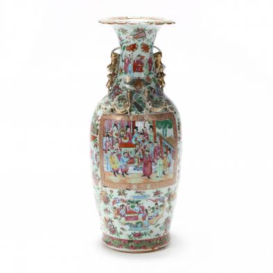 a-chinese-export-porcelain-rose-mandarin-floor-vase