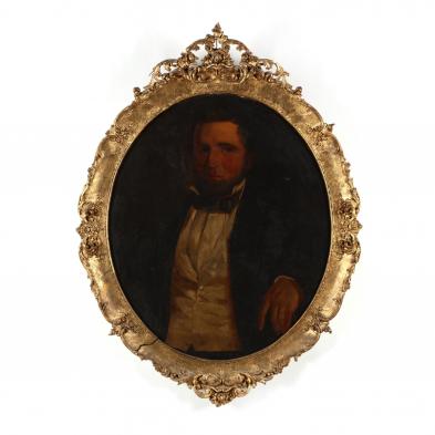 an-american-school-portrait-of-a-man-circa-1860