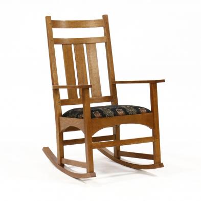 l-j-g-stickley-contemporary-mission-oak-rocker