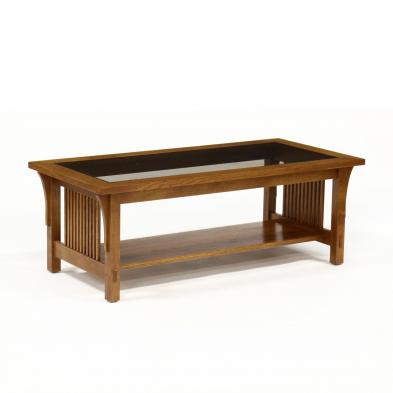 stickley-contemporary-mission-oak-coffee-table