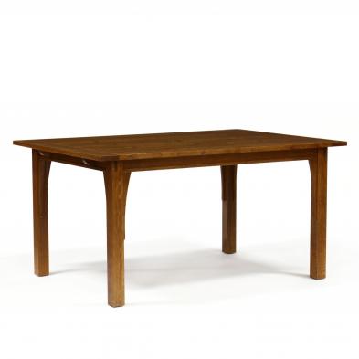 stickley-contemporary-mission-oak-dining-table