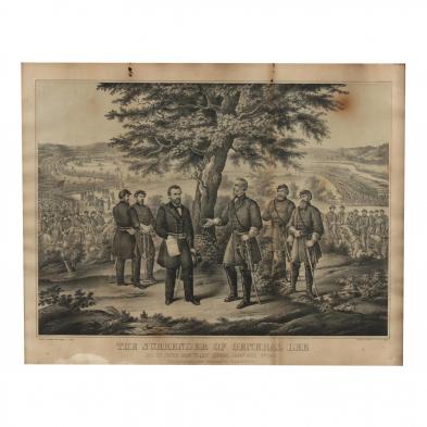 i-the-surrender-of-general-lee-i-19th-century-lithograph