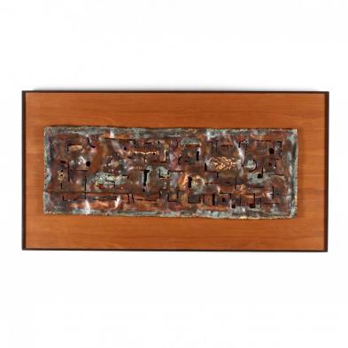 bill-lett-tn-20th-century-copper-metal-art-wall-sculpture