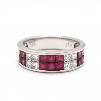 14kt-white-gold-ruby-and-diamond-band