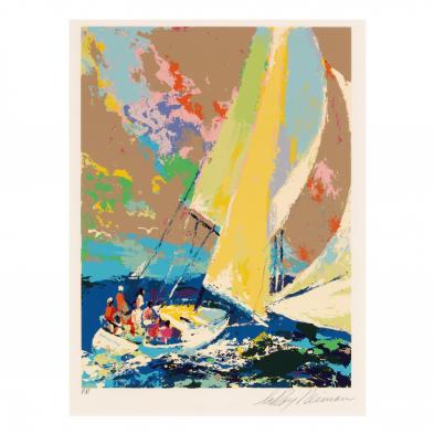 leroy-neiman-american-1921-2012-i-normandy-sailing-brigitte-i