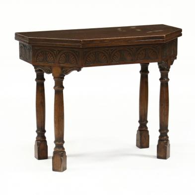 william-and-mary-style-carved-oak-console-table