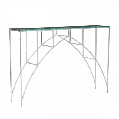custom-industrial-console-table