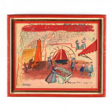 ludwig-bemelmans-ny-1898-1962-i-the-old-port-and-the-arche-de-noe-i