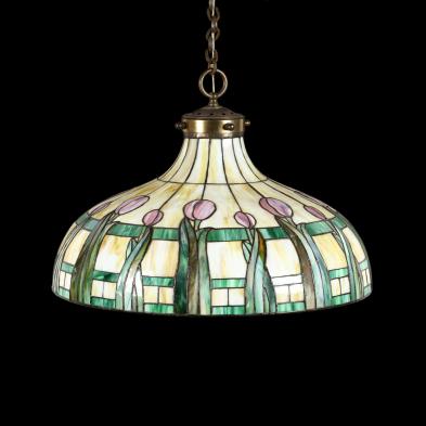 vintage-mission-slag-glass-pendant-light