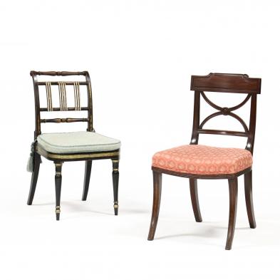 two-antique-regency-side-chairs