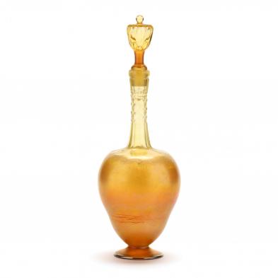 l-c-tiffany-decorated-and-cut-favrile-glass-decanter