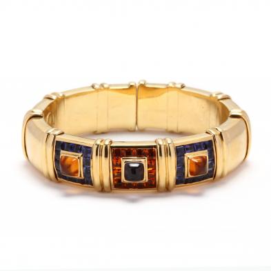 18kt-gold-and-gem-set-bracelet-garber