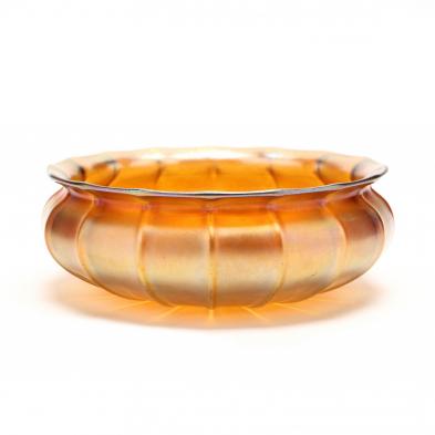 quezal-iridescent-glass-low-bowl