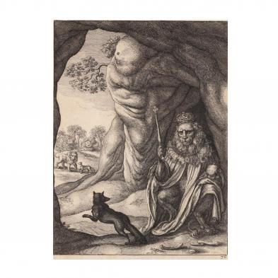 after-wenceslaus-hollar-bohemian-1607-1677-i-the-fox-and-the-lion-from-the-fables-of-aesop-i