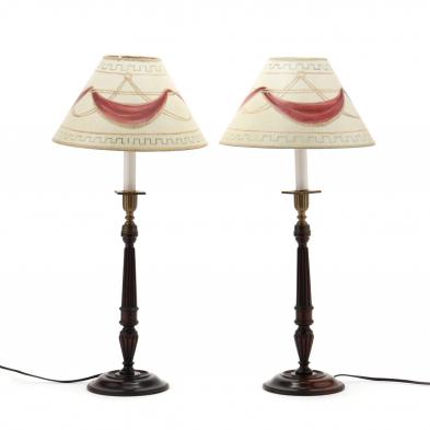 pair-of-french-style-carved-wood-table-lamps