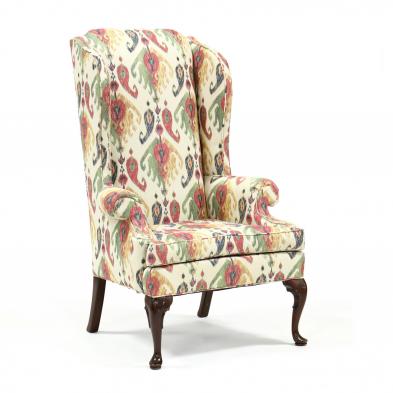 queen-anne-style-custom-upholstered-easy-chair