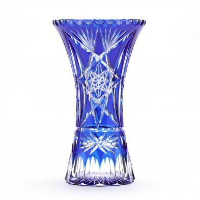 cobalt-cut-to-clear-vase