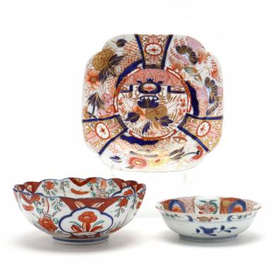 a-group-of-antique-imari