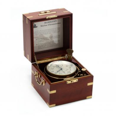 hamilton-model-21-marine-chronometer-with-army-markings