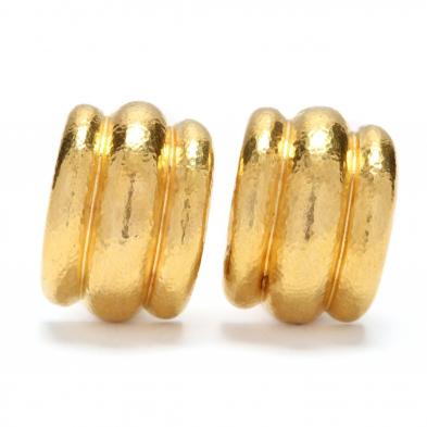 18kt-gold-banded-earrings-elizabeth-locke