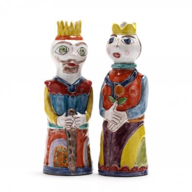 giovanni-desimone-italy-1930-1991-king-and-queen-figures