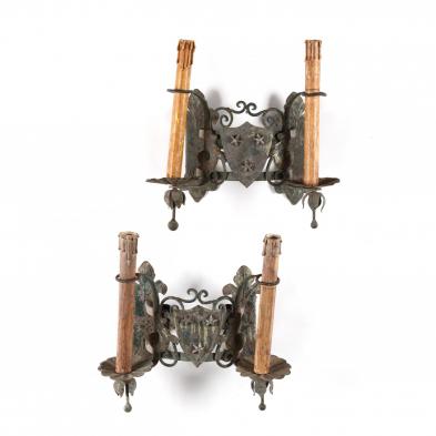 a-pair-of-vintage-coat-of-arms-wall-sconces