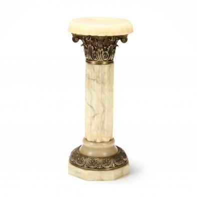 classical-style-alabaster-and-ormolu-pedestal