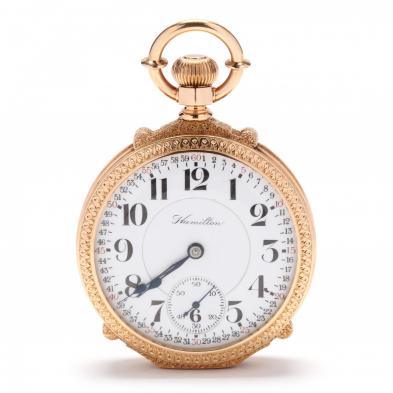 18kt-gold-open-face-railroad-grade-pocket-watch-hamilton