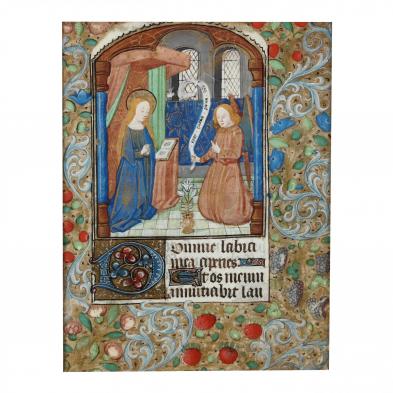 early-illuminated-manuscript-page-from-the-book-of-hours