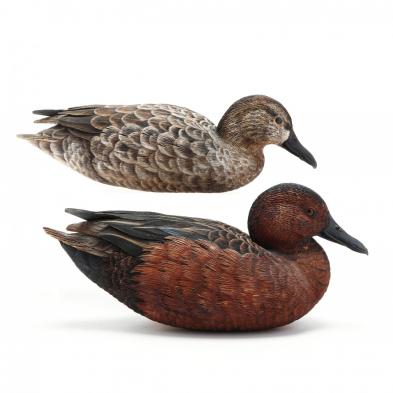 w-hettmann-pair-of-fine-carved-duck-decoys