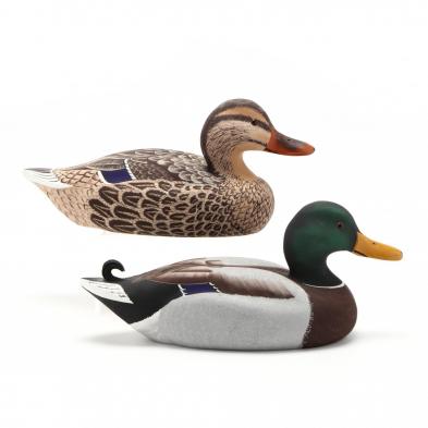 lisa-byrd-mallard-drake-and-hen-decoys