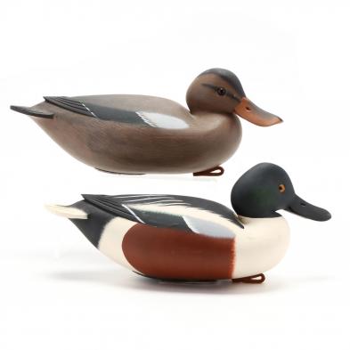 frederick-rick-brown-nj-shoveler-drake-and-hen-decoys