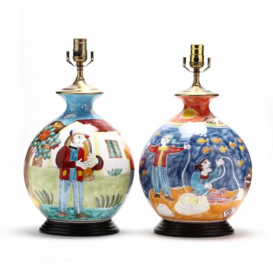 giovanni-desimone-italy-1930-1991-pair-of-decorated-pottery-table-lamps