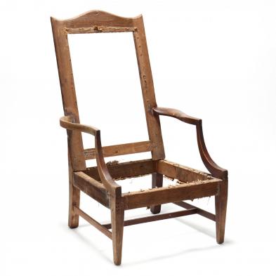 george-iii-mahogany-lolling-chair-frame
