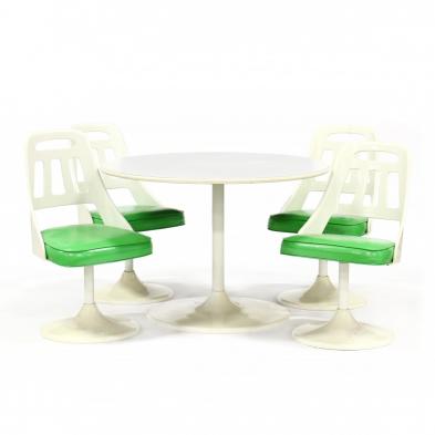 mid-century-table-and-chairs