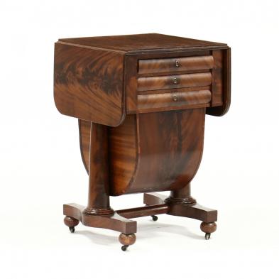 american-classical-mahogany-sewing-table