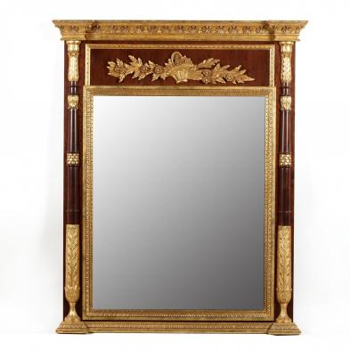 neoclassical-style-carved-and-gilt-mirror