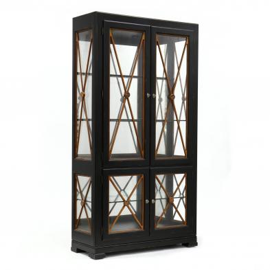 lillian-august-for-drexel-heritage-regency-style-lighted-cabinet