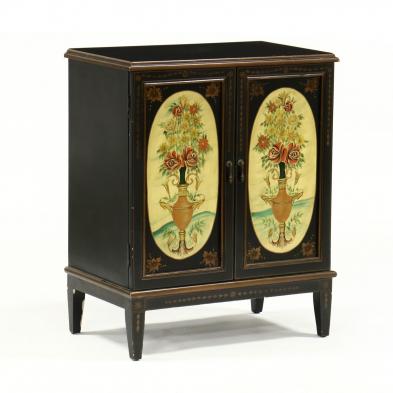 contemporary-diminutive-paint-decorated-cabinet