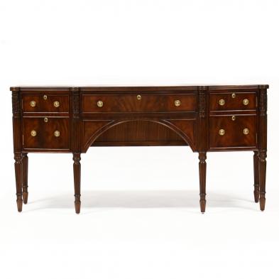 maitland-smith-georgian-style-carved-mahogany-sideboard