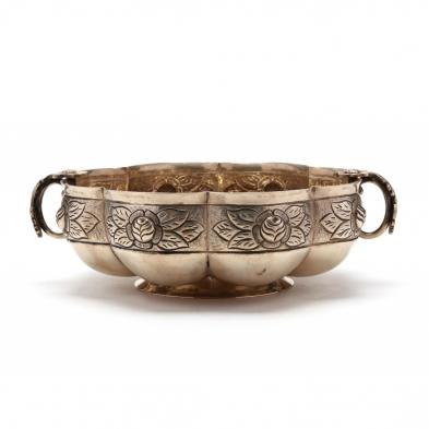 sanborns-aztec-rose-sterling-silver-bowl