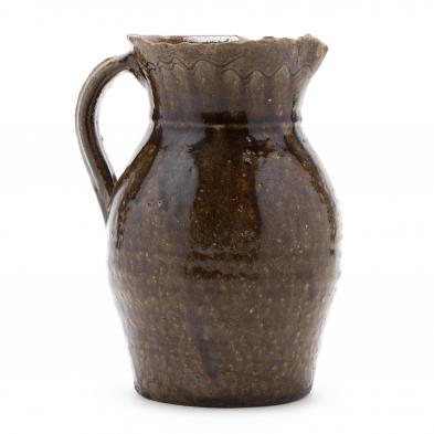 western-nc-pottery-catawba-valley-inscribed-pitcher