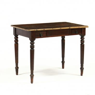 antique-pine-writing-table