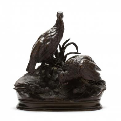 after-jules-moigniez-french-1835-1894-a-bronze-model-of-a-family-of-grouse