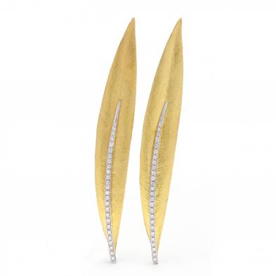 pair-of-18kt-gold-and-diamond-leaf-brooches-vendorafa