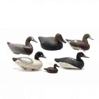 a-group-of-six-decoys