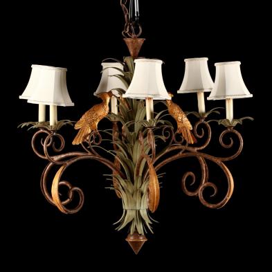 contemporary-tole-chandelier