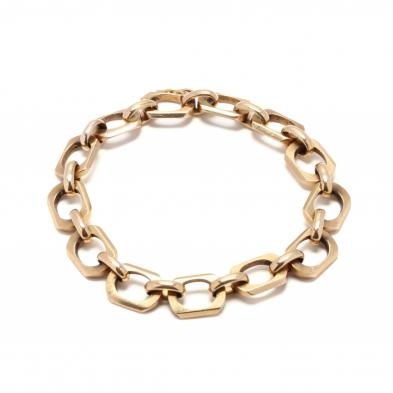 gold-link-bracelet